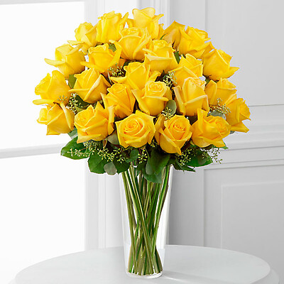 The Yellow Rose Bouquet