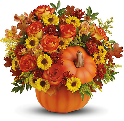 Warm Fall Wishes Bouquet