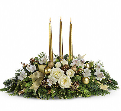 Royal Christmas Centerpiece