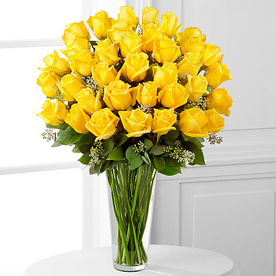 The Yellow Rose Bouquet