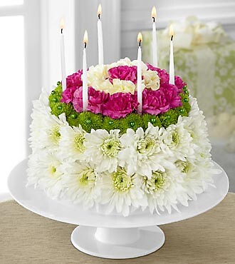 The Wonderful Wishes Floral Cake